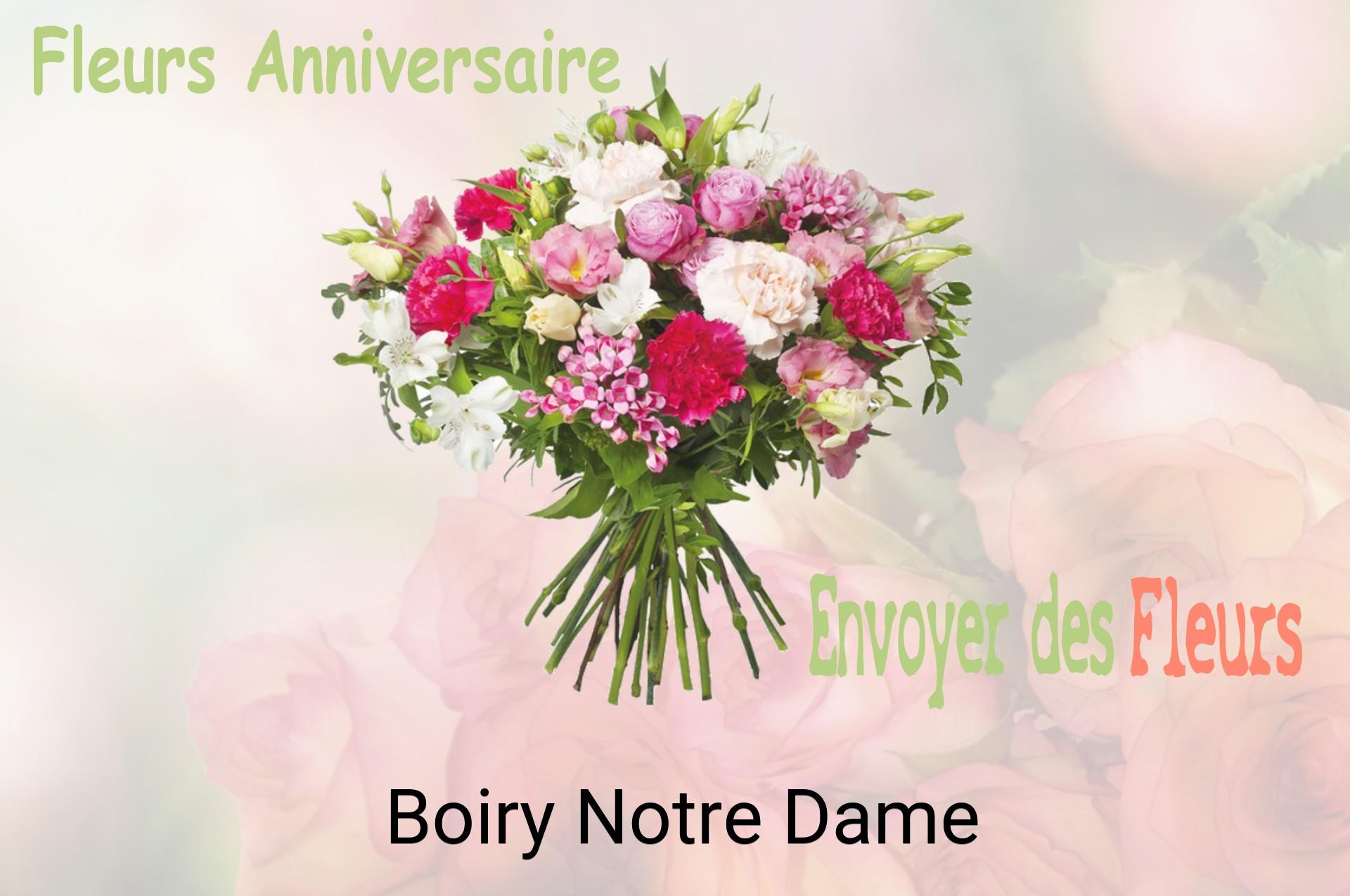 Bouquet de fleurs d’anniversaire livré à Boiry-Notre-Dame